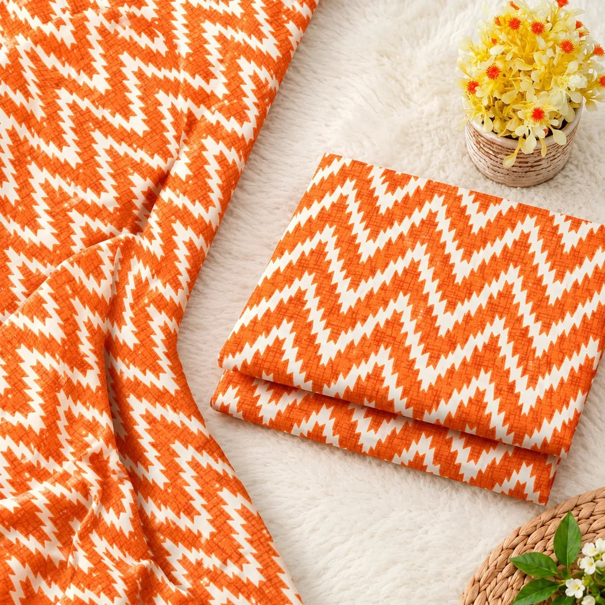πΈFLORAL PRINTS β 2 PCS UNSTITCHEDπΈ