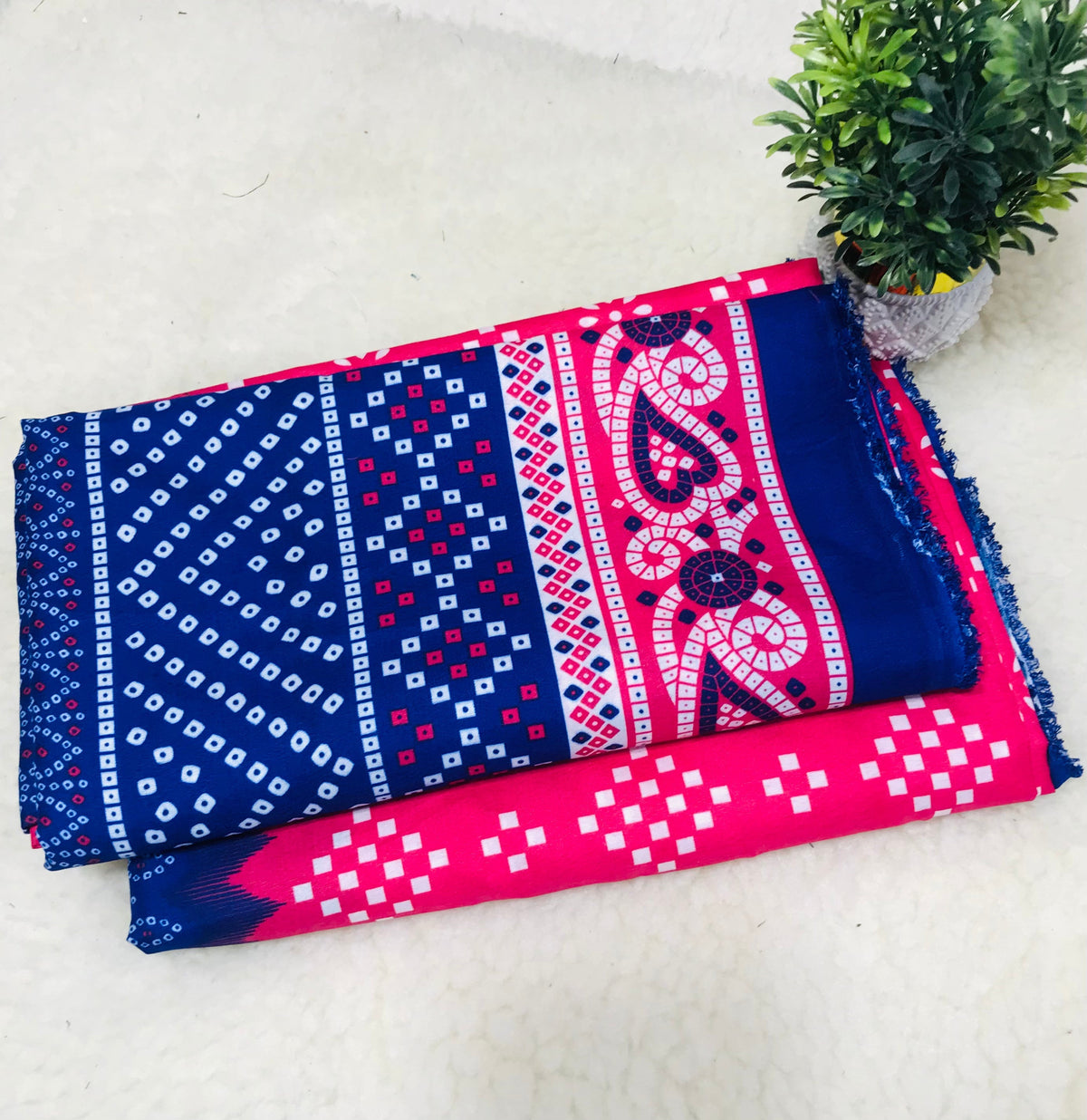 πΈFLORAL PRINTS β 2 PCS UNSTITCHEDπΈ
